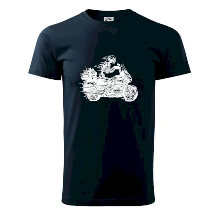 Cestovní motorka kostra
