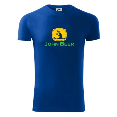John Beer jelen s pivem