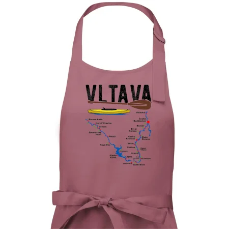 Mapa řeky Vltavy