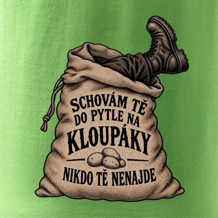 Schovám tě do pytle na kloupáky