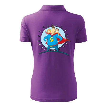 Táta superman - holka a kluk