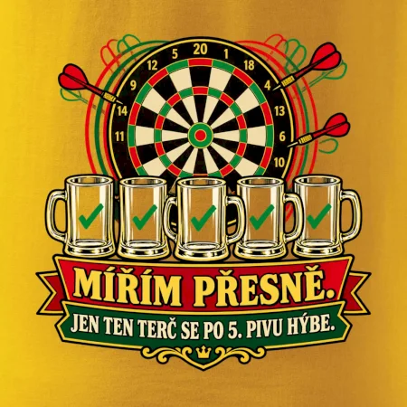 Mířím přesně, jen ten terč se hýbe