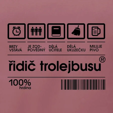 Čárový kód -  Řidič trolejbusu
