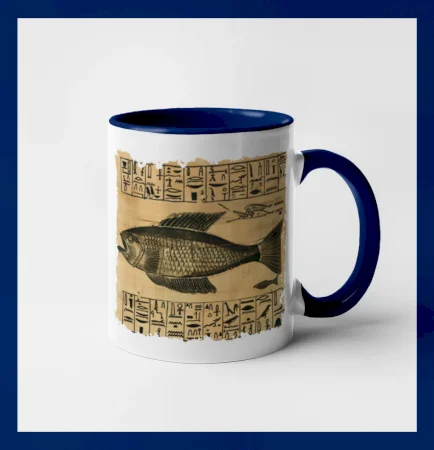 Egyptské hieroglyfy ryba