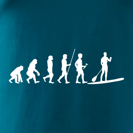 Evoluce paddleboard muž