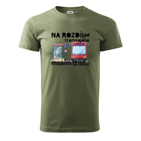 Na rozdíl od tramvajáka musím koukat na cestu