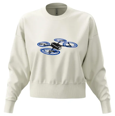 Dron letící