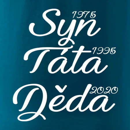 Syn, táta děda - vaše ročníky