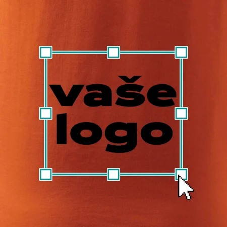 Vlastní logo na prsu - Tričko s vlastním logem