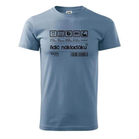 Čárový kód řidič náklaďáku