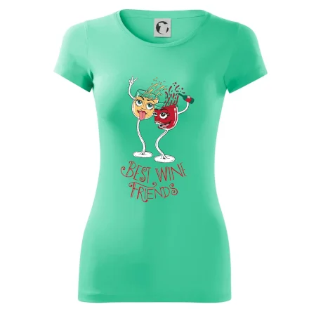 Best wine friends dancing (Pecka design)