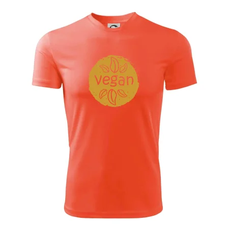 Vegan hnědá kruh