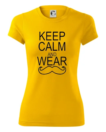 Keep calm and wear mustache