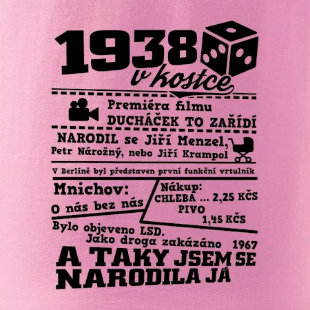 1938 v kostce