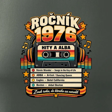 Ročník 1976 hity a alba