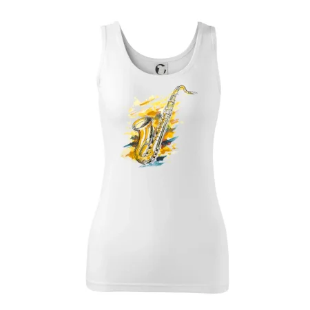 Saxofon malovaný