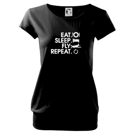 Eat sleep fly repeat