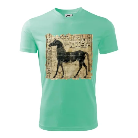 Egyptské hieroglyfy kůň