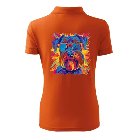 Knírač barevný styl 70s