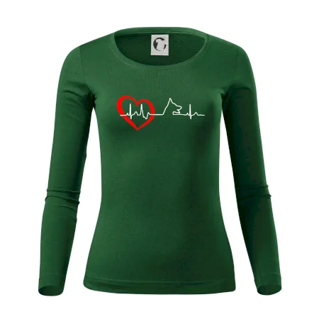 Německý ovčák ekg