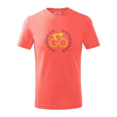 GO cyklista (fluo potisk)