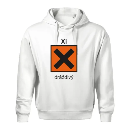 Xi Dráždivý - Výstražná tabulka na tričku