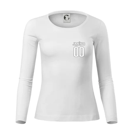Florbalový  dres - vlastní jméno a číslo