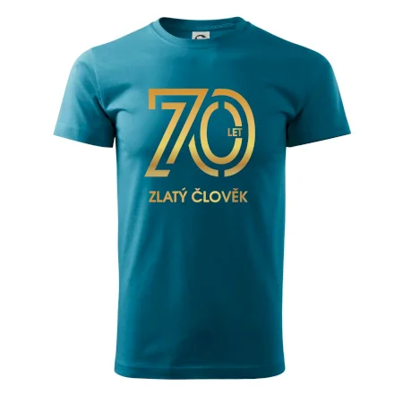 70 let zlatý člověk