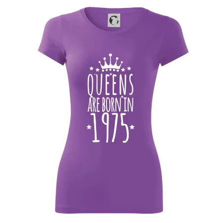 Queens are born in 1975