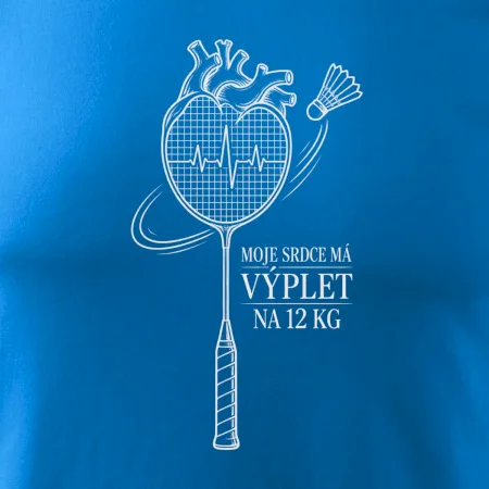 Badminton srdce s výpletem