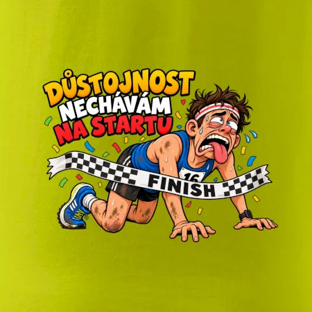 Běžec důstojnost nechávám na startu