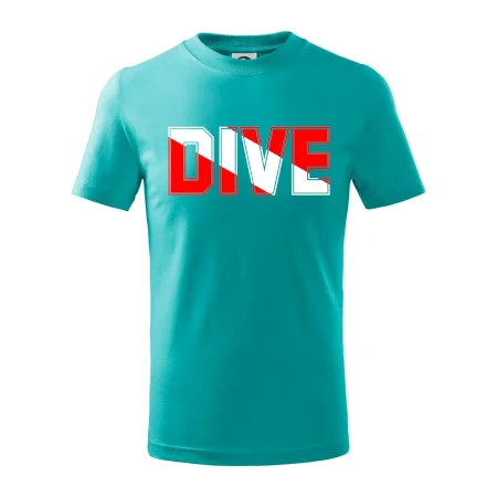 Dive nápis vlajka
