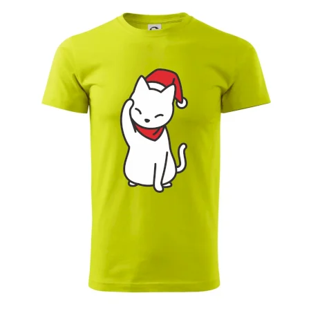 Vánoční kočka mávající