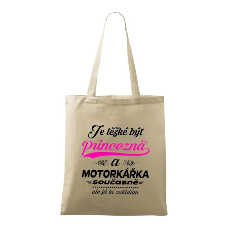 Je těžké být princezna - motorkářka