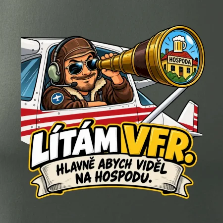 Lítám VFR na hospodu