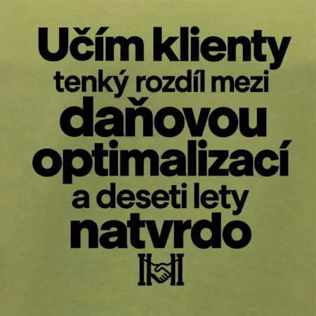 Daňová optimalizace versus deset let natvrdo