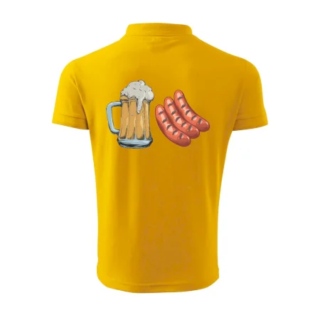 Pivo a klobása