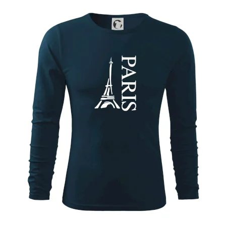 Paris nápis Eiffelovka na výšku