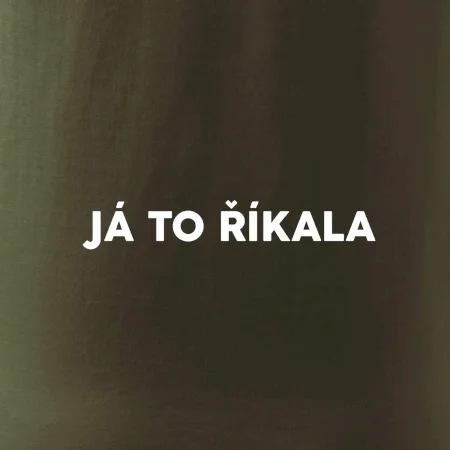 Já to říkala - tiskací