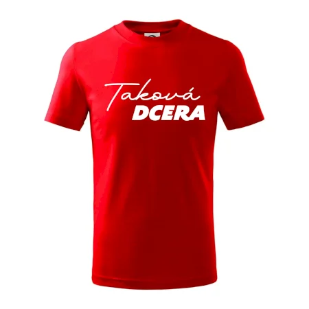 Jaký táta / máma - taková dcera psací