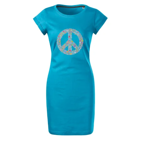 Peace symbol lístečky