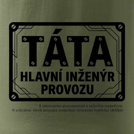 Táta hlavní inženýr provozu