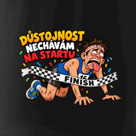 Běžec důstojnost nechávám na startu