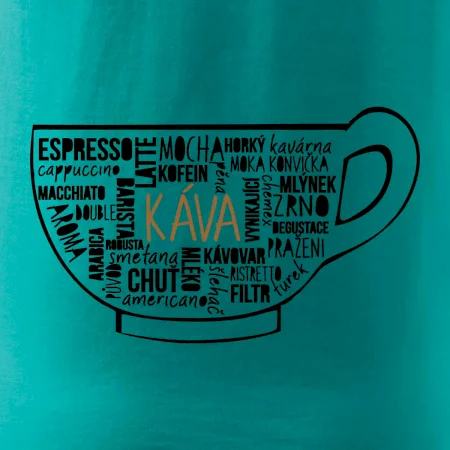 Káva - hrníček názvy