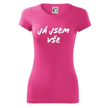 Nápis Já jsem vše!