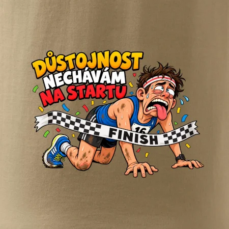 Běžec důstojnost nechávám na startu