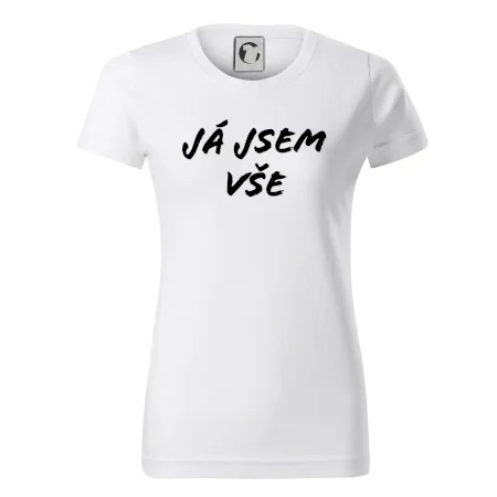 Nápis Já jsem vše!