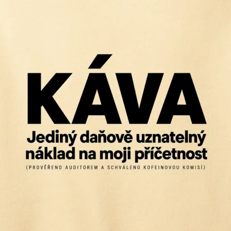 Káva daňově uznatelný náklad na příčetnost