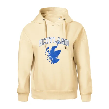 Scotland nápis s mapou