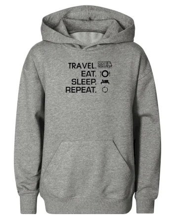 Eat sleep travel - Van